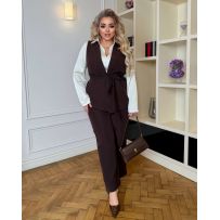 Костюм 3-ка шоколад №596377