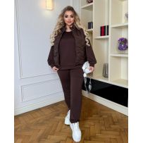 Костюм 3-ка шоколад №596383