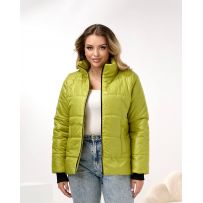 Весняна куртка лайм №596581
