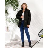 Весняне пальто чорний №596591