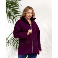 Весняне пальто марсал №596592