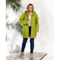 Весняне пальто лайм №596593