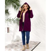 Весняне пальто марсал №596595