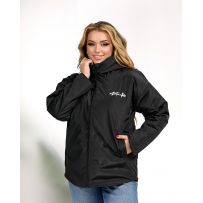 Весняна куртка чорна №596600