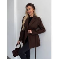 Піджак шоколадний №596625
