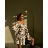 Сукня-комбінезон з шортиками №596649