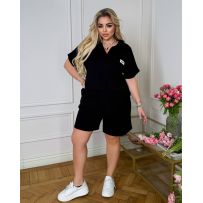 Стильний костюм чорний №596651