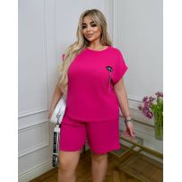 Костюм «вафелька» малина №596664