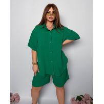 Стильний прогулянковий  костюм трава №596672