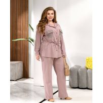 Прогулянковий костюм бежевий №596687