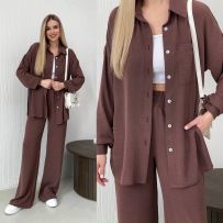 Костюм кавовий №596715