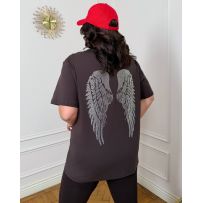 Футболка крила шоколад №596938