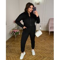 Прогулянковий костюм чорний №596949