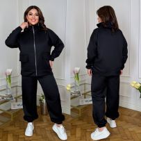 Костюм двійка чорний №596968