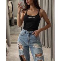 Базовий топ пуш- ап чорний №596999