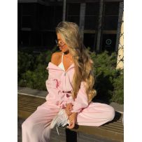 Мʼякий костюм рожевий №597084