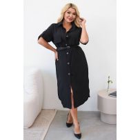 Сукня сорочка чорна №597143