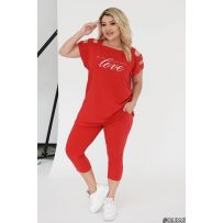 Костюм червоний №597162