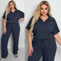 Стильний комфортний костюм “Barcelona” графіт №597172