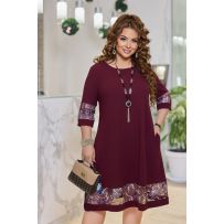 Сукня марсала №597190