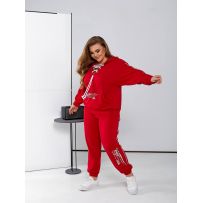 Прогулянковий костюм червоний №597216