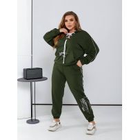 Прогулянковий костюм хакі №597217