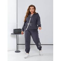 Прогулянковий костюм графіт №597220