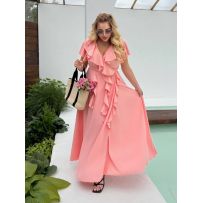 Сукня персик №597239