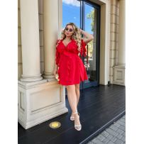 Сукня червона №597243