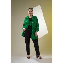 Костюм -трійка зелений+ чорний №597291