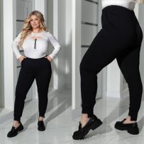 Спортивні штани чорні №597301