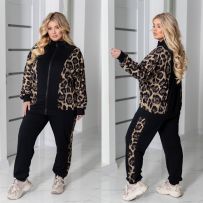 Спорт костюм чорний №597309