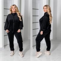 Спорт костюм чорний №597314