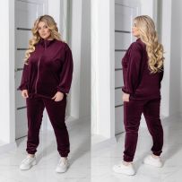 Спорт костюм марсал №597315