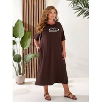 Сукня шоколад №597344