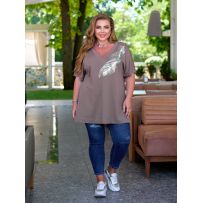 Футболка какао №597351