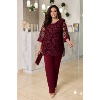 Костюм бордо №597392