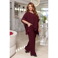 Костюм бордо №597409