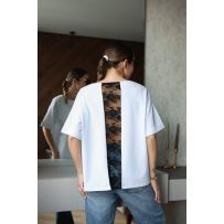 Жіноча футболка біла з №597428