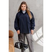 Куртка-вітровка темно синій №597518