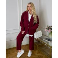 Костюм 2-ка бургунді №597537