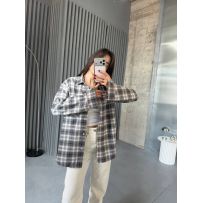 Стильна та яскрава весняна сорочка з легкої тканини №597558