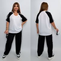 Костюм двійка чорний №597594