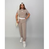 Костюм спортивний мокко №597621