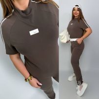 Костюм спортивний коричневий №597623