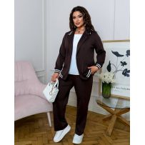 Костюм трійка шоколад №597645