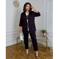 Костюм трійка шоколад №597648