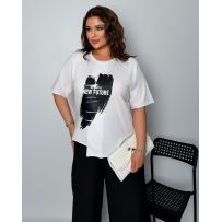 Футболка біла №597672