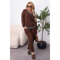 Прогулянковий костюм шоколад №597685