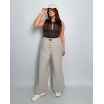 Стильні жіночі брюки бежеві №597775